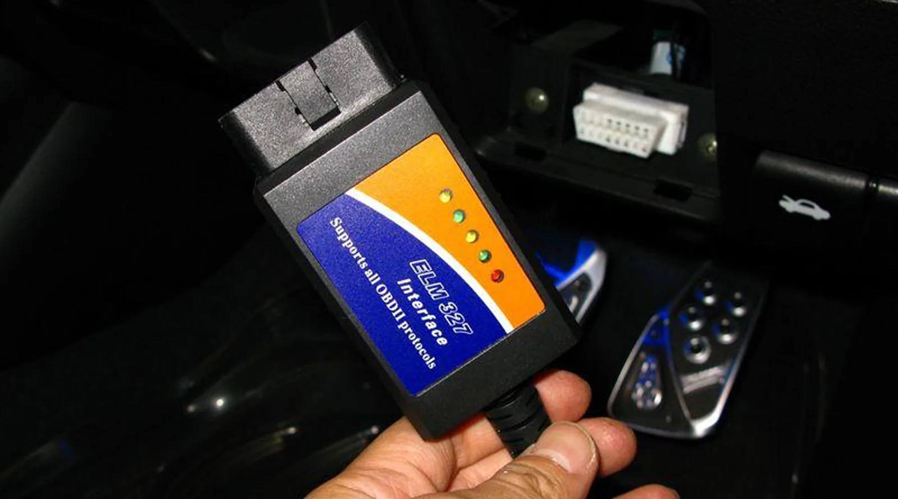 Écran de smartphone affichant un code défaut générique lu par un dongle ELM327
